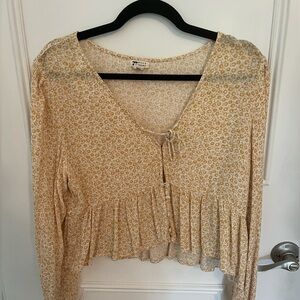 Billabong babydoll top